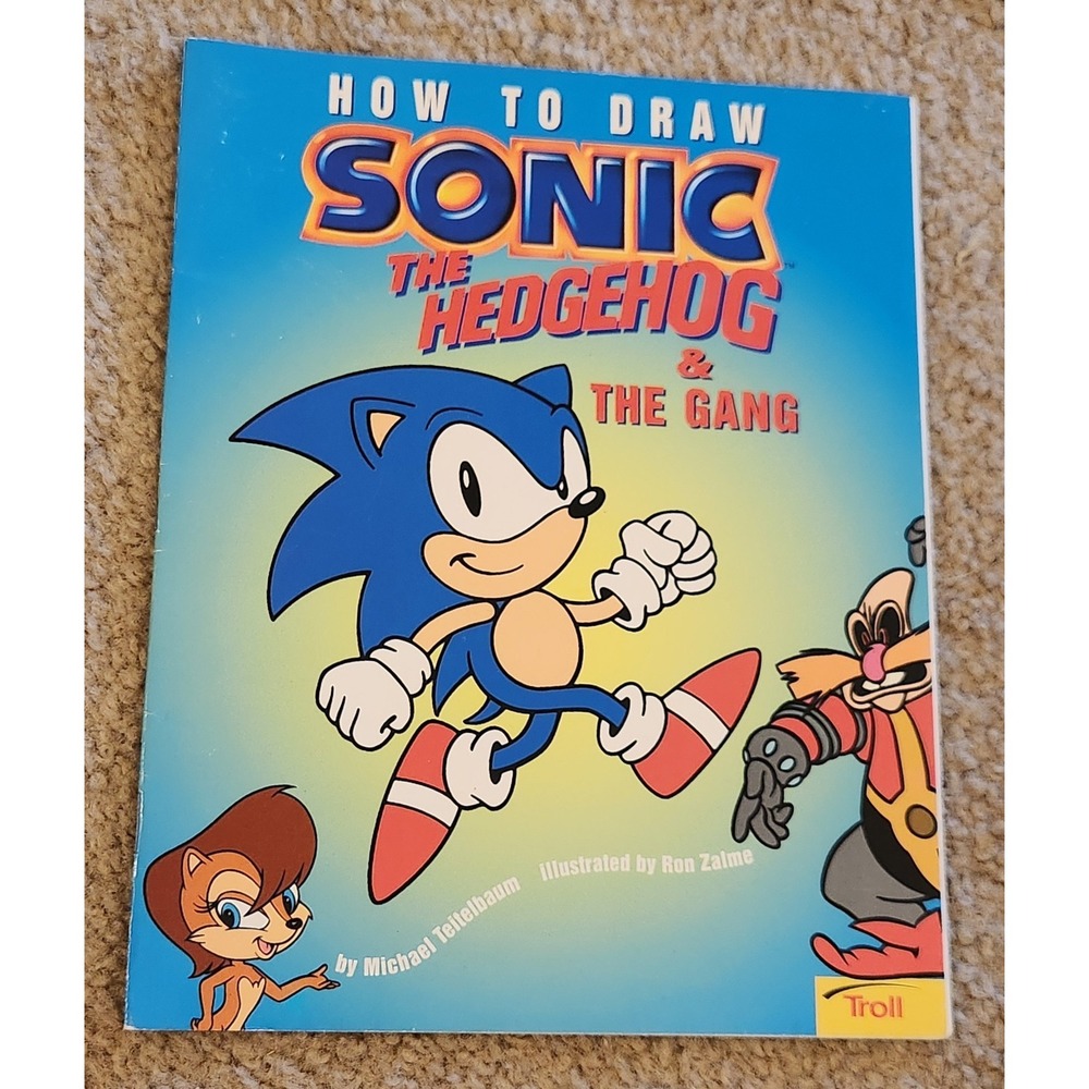How to Draw Sonic the Hedgehog and the Gang by Michael Teitelbaum